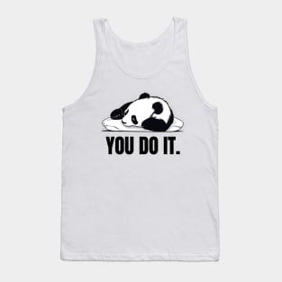 Lazy Panda Tank Top